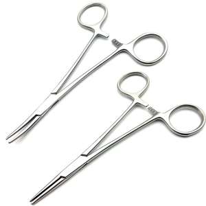 Pinzas hemostáticas de acero inoxidable de ángulo recto, alicates para abrazaderas de manguera, alicates separadores de ángulo recto de 90 grados, 16 cm, China - Product Image 6