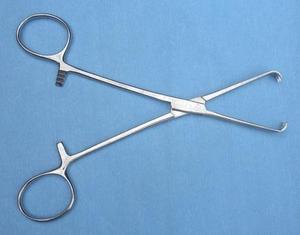 Pinces de préhension pour goitre et amygdales en acier inoxydable, instrument chirurgical manuel de classe II, outil de chirurgie générale ORL, certifié CE - Product Image 3