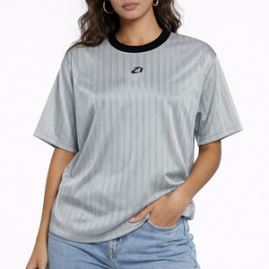 Wholesale Unisex Performance Crew Neck T Shirt Custom Lightweight Moisture Wicking Casual Women's Shirts OEM Private Label <b>Tops</b> - Product Image 4