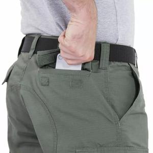 Shorts cargo réfléchissants en coton éponge de haute qualité, style très tendance pour hommes - Product Image 5