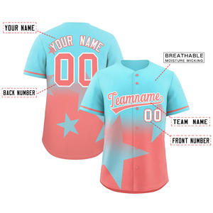 Camiseta de béisbol al por mayor, jersey deportivo para jugador o equipo, logotipo personalizado, ropa de entrenamiento de equipo, jersey de béisbol que absorbe la humedad - Product Image 2