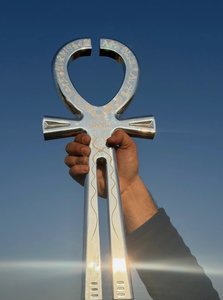 Diapasón Gigante de 50 cm con Diseño de Ankh, Llave de la Vida, de Doble Frecuencia - Product Image 6