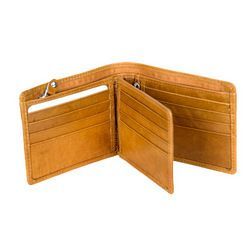กระเป๋าใส่บัตรธุรกิจและเงินสดหนังแท้แบบพกพาสะดวกพร้อมซิปปิด - Product Image 3