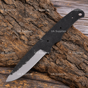 Cuchillo de Supervivencia y Caza UA Supplies, Profesional, Forjado a Mano, Acero al Carbono 1095, Completamente Pulido, Punta Caída, para Camping, con Mango de Madera - Product Image 6