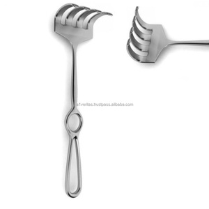 Retractor Ollier A-1 VERITAS de Alta Calidad, 3/4 Puntas Cónicas, Acero Inoxidable, Juego de Instrumentos Quirúrgicos Ortopédicos |   CE - Product Image 4