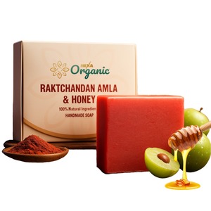 Handmade Raktchandan <b>Soap</b> 100g with Natural Ingredients for Best Lowest Price - Product Image 1