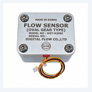 Compteur de débit d'eau numérique DIGITAL FLOW DGT-020SI, capteur de débit à engrenages ovales, acier inoxydable 316L, filetage interne PT 3/4 - Product Image 2