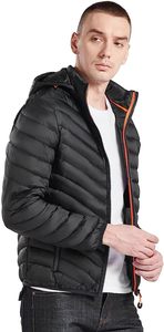 LAYENNE新款冬季中号连帽男士加大码外套加厚户外羊毛冬季夹克男士 - Product Image 5