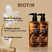 Shampooing et revitalisant nourrissant à l'huile d'argan et à la biotine naturelle Ekber à bas prix, pour les cheveux abîmés, favorisant la croissance des cheveux, produits de soin des cheveux en vrac