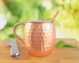 Tasses à Moscow Mule prêtes à l'emploi pour bars aux États-Unis, fournisseur en gros, étiquette privée, exportation de matériel de bar. - Product Image 3