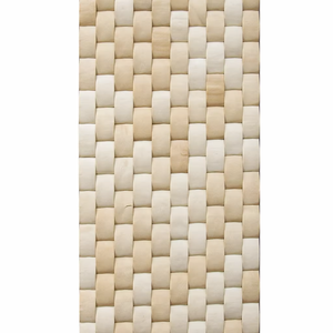 Panel de Pared de Piedra Natural para Decoración Interior y Exterior, Moldura de Madera de Teca, Acabado Dividido, Azulejo Antácido, Ecológico y Duradero para TSF - Product Image 1