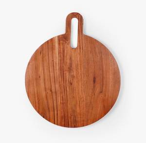 Planche à découper en bois écologique de qualité supérieure, ustensile de cuisine rectangulaire, planches à découper pour la viande, le fromage, plateau de service avec poignée, charcuterie - Product Image 2