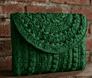 Sac à bandoulière en raphia tressé style bohème anglais pour femmes et filles, pochette portefeuille à fermeture éclair, sac à main élégant - Product Image 4