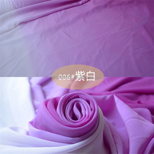 Tissu en mousseline de soie ultra-fine 30D, brillant, avec lurex or et argent entrelacé, georgette froissée pour impression numérique, tissu de base en stock - Product Image 5