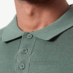 Camiseta Polo de Alta Costura con Bordado Personalizado para Hombre, Camiseta Polo de Algodón de Lujo, Camiseta Polo Bordada Informal a la Moda para Hombre - Product Image 2