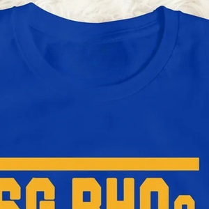 Camiseta gráfica Sigma Gamma Rho Vote para mujer y hombre, de algodón, manga corta, cuello redondo, camiseta de hermandad griega, moda casual, venta al por mayor - Product Image 2