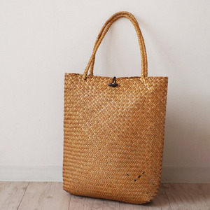 Boho-chic Natural Shop Hand <b>Bag</b> Seagrass Shopper Handbags Raffia <b>Bags</b> Natural Straw Tote Handbags - Product Image 3