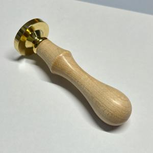 Best Quality Maple Wood 30mm Round Brass <b>Wax</b> <b>Seal</b> Stamp Sealing <b>Wax</b> Stamper & Decorative Stationery Supplies - Product Image 2