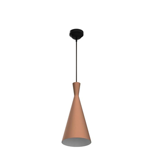 Traditional Design Modern Copper Pendant Light Geometric Cone Shape Minimalist Ceiling Mount Indoor Home Decorate Living Room - Product Image 2