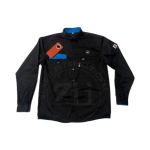 Chemise de travail pour homme 2024 Western 100% coton, manches longues, vêtements de sécurité, vêtements de travail personnalisés, chemises ignifuges en coton. - Product Image 3