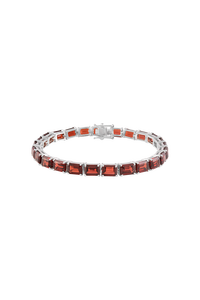 Amethyst <b>Bracelet</b> in 92.5 Sterling Silver KLSB-20433 - Product Image 6
