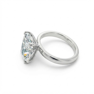 Anillo de Diamantes de Platino PT950 Premium con Diamante Cultivado en Laboratorio, Joyería Fina Elegante para Hombres y Mujeres - Product Image 2
