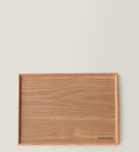 Bandeja de Servicio Plegable de Madera Sólida Japonesa, Ecológica y Portátil, Bandeja Minimalista para Café y Té WENSHUO, Bandeja Utilitaria de Madera - Product Image 6