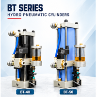 Cylindres hydro-pneumatiques robustes pour serrage et déserrement de pinces d'outils, pour machine VMC, pression maximale 7kgf, assemblage de dispositif
