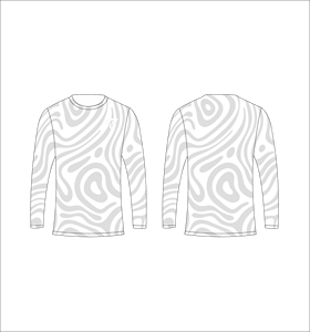 Men Mauve Purple Black Zebra Long Sleeve T Shirt <b>Animal</b> Stripe <b>Pattern</b> Crewneck Tee Casual Streetwear Tops Gym Training - Product Image 3