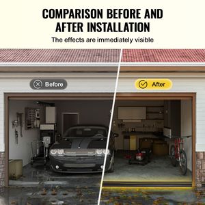 Guarnizione Adesiva Universale da 12 Piedi per Soglia Porta Garage, Impermeabile per Porte di Garage - Product Image 5