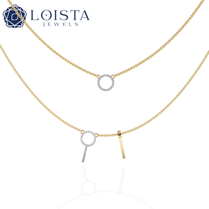 Joyería de Diamantes Cultivados en Laboratorio al por Mayor, Cadena de Diamantes Cultivados en Laboratorio de Oro Sólido de 14K/18K - Product Image 1