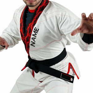 Nouveaux uniformes de karaté pour hommes / Vêtements d'arts martiaux en coton uni, costumes de karaté personnalisés pour hommes - Product Image 4