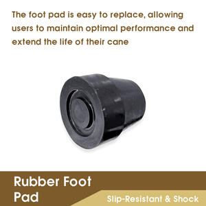 ไม้เท้าอะลูมิเนียมอัลลอยปรับความสูงได้110กก. สำหรับการผจญภัยกลางแจ้งช่วยเพิ่มความมั่นคงในการเดิน - Product Image 6