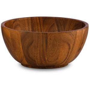 Bol à salade en bois d'acacia écologique, durable, résistant à la chaleur et non toxique, idéal pour les fêtes et le service – Nouveauté 2026, vente en gros - Product Image 1