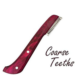 Ensemble d'outils professionnels pour la coupe des sourcils avec poignées rouges et lames métalliques pour une coupe précise - Product Image 2