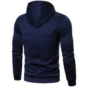 เสื้อฮู้ดดี้ผู้ชายแบบสวมใส่สบายสำหรับฤดูใบไม้ร่วง ผ้าฟลีซหนานุ่ม ทรงปกติ ผลิตจากผ้าฝ้าย 100% เป็นมิตรต่อสิ่งแวดล้อม พิมพ์ลายดิจิทัล สีพื้น - Product Image 2