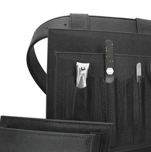 Sistema de Cinturón de Cuero de Alta Calidad con Bolsillo para Pedicura |   Organizador de Cuero Vacuno Genuino |   Diseño de 4 bolsillos - Product Image 2