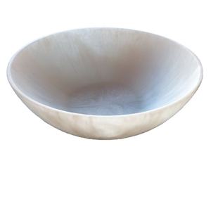 Bol en résine pleine, fait main, de qualité supérieure, coloré et personnalisable, avec base, pour chocolat, bonbons, friandises et bijoux - Product Image 1