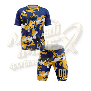 ชุดยูนิฟอร์มฟุตบอล 7 คน สำหรับผู้ใหญ่ แบบสั่งทำพิเศษ พิมพ์ลายแบบ Sublimation ออกแบบธงชาติของคุณเอง สีและขนาดตามสั่ง ไซส์พลัส ป้องกันแบคทีเรีย - Product Image 2