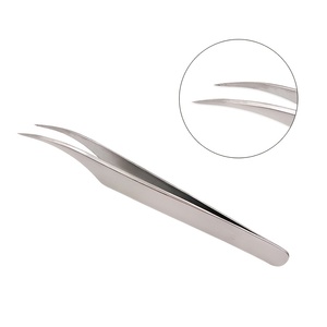 Professional Curved <b>Lash</b> Extension Tweezer Precision Eyelash Applicator Tool for <b>Volume</b> Isolation Beauty Salon Use - Product Image 2