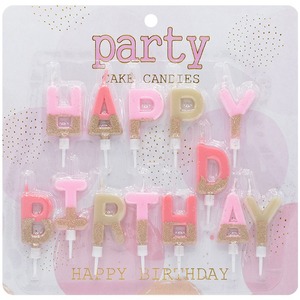 Velas Decorativas TOOWIN con Bloques de Color y Letras – Velas Creativas para Decoración de Pasteles y Cumpleaños Infantiles - Product Image 6