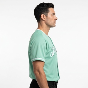 เสื้อเบสบอลดีไซน์ใหม่คุณภาพสูง แห้งเร็ว ระบายอากาศได้ดี - Product Image 2