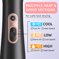 Fer à boucler automatique professionnel avec technologie PTC à température constante pour des boucles ondulées longue durée et rebondissantes