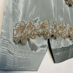 Designer <b>Silk</b> Salwar Kameez Top-Bottom and Dupatta for Party Wear Elegant Look - Product Image 2