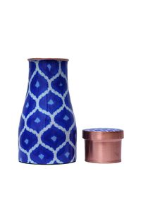 Carafe à eau en métal pour le sport et le yoga, avec impressions personnalisées, en cuivre, pour la table de chevet, avec couvercle – Fournisseur d'usine - Product Image 3