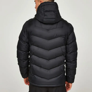 Veste matelassée pour homme avec logo personnalisé, imperméable, parka d'hiver chaude et épaisse, manteau de ski, doudoune pour homme 2026 - Product Image 2