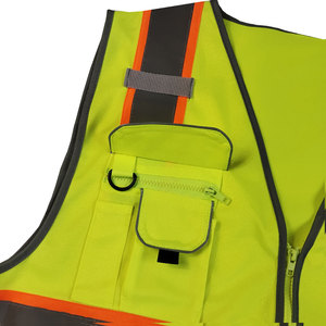 Gilet de sécurité tendance, haute qualité, respirant, prix abordable, nouvelle arrivée, design décontracté très demandé. - Product Image 5