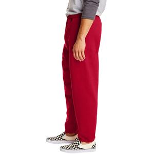 Pantalones de chándal de algodón 100%, ropa de calle, estilo deportivo informal, diseño acampanado personalizado para hombre, pantalones de chándal de cintura alta, patrón sólido - Product Image 2