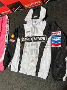 Manufacturer Custom Men Lightweight Waterproof Windproof Nylon <b>Zip</b> <b>Up</b> Jackets Hoodies Nylon Windbreaker Jackets - Product Image 5