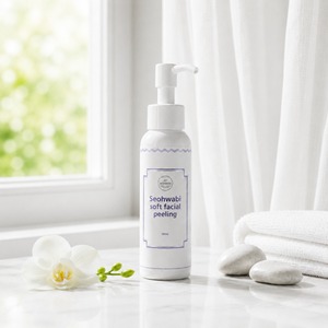 Gel exfoliant pour le visage, soin de la peau, gel exfoliant à l'allantoïne, soin apaisant, soin de la peau au thé vert, gel exfoliant pour le visage, peau lisse - Product Image 2